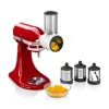 Kitchenaid Fresh Prep Slicer & Shredder Attachment For Stand Mixers In White