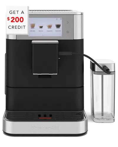 Kitchenaid Fully Automatic Espresso Machine With $200 Credit In Black