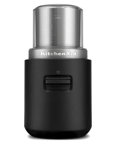 Kitchenaid Go Cordless Blade Grinder With $8 Credit In Black