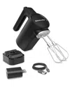Kitchenaid Go Cordless Hand Mixer In Black