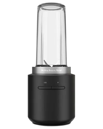 Kitchenaid Go Cordless Personal Blender With $8 Credit In Black