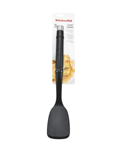 Kitchenaid Gourmet Nylon Short Turner, One Size In Onyx Black