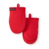 Kitchenaid Gridlines 2-pc. Oven Mitt Set In Red