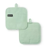 Kitchenaid Gridlines 2-pc. Pot Holder Set In Green
