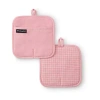 Kitchenaid Gridlines 2-pc. Pot Holder Set In Pink