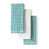 Kitchenaid Gridlines 3-pc. Kitchen Towel Set In Blue
