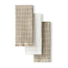 Kitchenaid Gridlines 3-pc. Kitchen Towel Set In Neutral