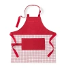 Kitchenaid Gridlines Kid Apron In Red