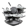 Kitchenaid Hard Anodized 10-pc. Cookware Set In Black