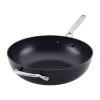 Kitchenaid Hard Anodized 12.25" Wok In Black