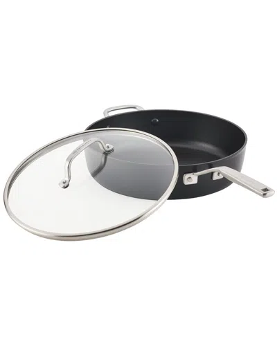 Kitchenaid Hard-anodized 5qt Induction Nonstick Sauté Pan In Black