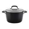 Kitchenaid Hard Anodized 8-qt. Non-stick Stockpot In Black