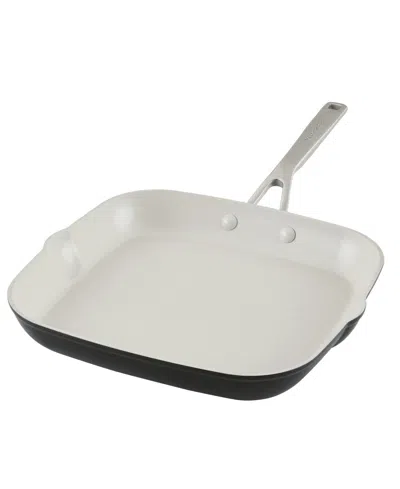 Kitchenaid Hard Anodized Aluminum Ceramic 11.25" Nonstick Grill Pan In Matte Black