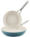 Kitchenaid Hard-anodized Ceramic Induction 2-pc. Skillet Set