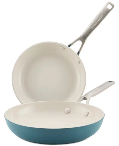 Kitchenaid Hard-anodized Ceramic Induction 2-pc. Skillet Set