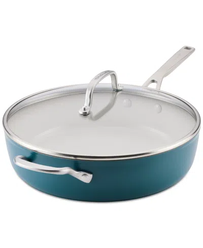 Kitchenaid Hard-anodized Ceramic Induction 5-qt. Saute Pan With Lid
