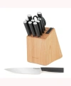 KITCHENAID JAPANESE STEEL CLASSIC 12 PIECE KNIFE BLOCK SET WITH BUILT IN KNIFE SHARPENER
