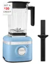 Kitchenaid K400 Blue Variable Speed Blender With Tamper$30 Credit With $30 Credit