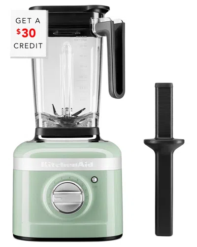 Kitchenaid K400 Pistachio Variable Speed Blender With Tamper$30 Credit With $30 Credit