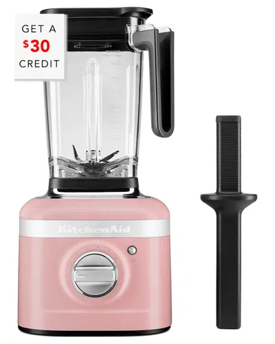 Kitchenaid K400 Rose Variable Speed Blender With Tamper With $30 Credit