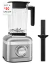 Kitchenaid K400 Variable Speed Blender With Tamper Ksb4028 In Contour Silver