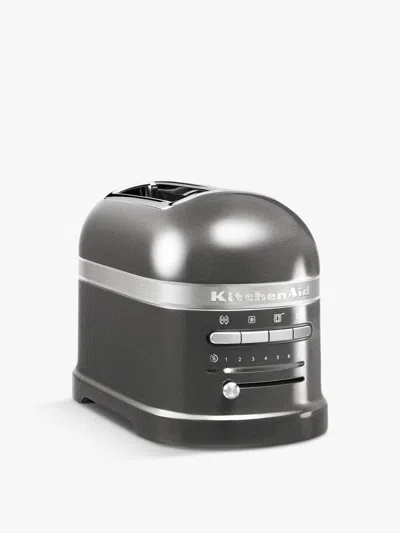 Kitchenaid Artisan Toaster 2 Slot In Medallion-silver