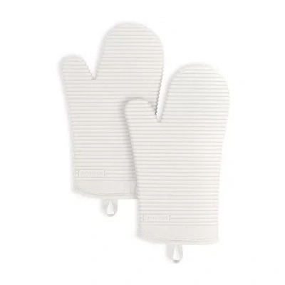 Kitchenaid Patriotic Plaid 2-pc. Oven Set Mitt In White