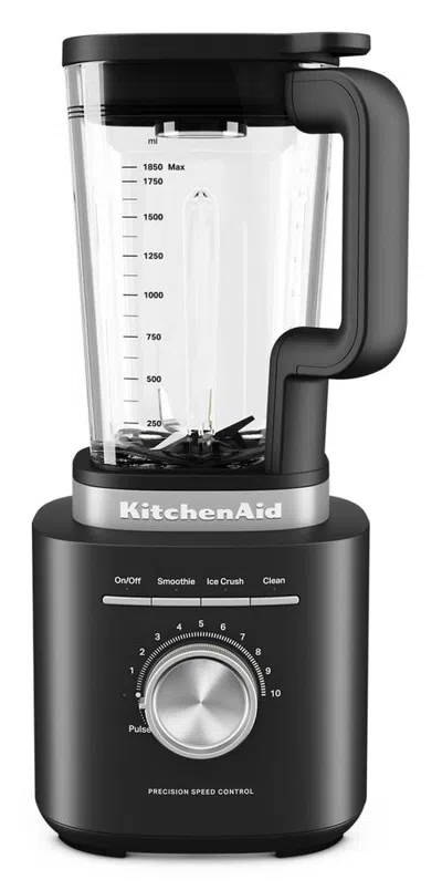 Kitchenaid Pure Power Blender With 62oz Glass Jar In Black