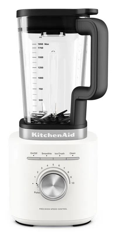 Kitchenaid Pure Power Blender With 62oz Glass Jar In White