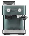 Kitchenaid Semi Automatic Espresso Machine With Burr Grinder, Kes6551 In Green