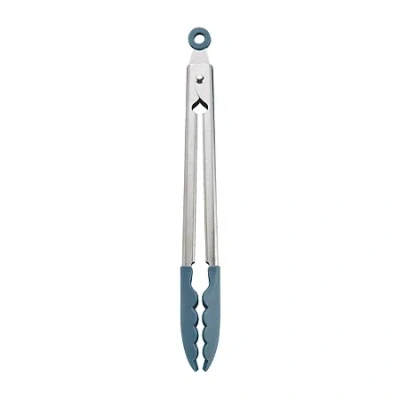 Kitchenaid Silicone Tip Tongs In Silver