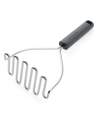 Kitchenaid Stainless Steel 10.24" Wire Masher In Gray