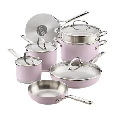 Kitchenaid Stainless Steel 3-ply 11-pc. Cookware Set In Multi