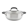 Kitchenaid Stainless Steel 4-qt. Dutch Oven In Silver