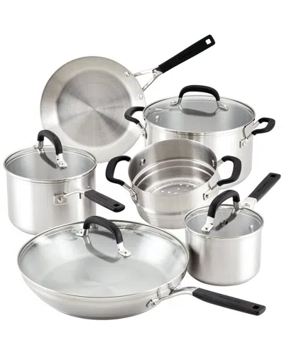 Kitchenaid Stainless Steel Cookware Induction Pots And Pans Set