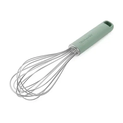 Kitchenaid Stainless Steel Utility Whisk In Green