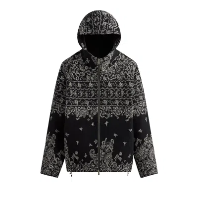 Pre-owned Kith 101 Braden Tapestry Full Zip Hoodie 'black'