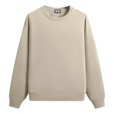 Kith 101 Brushed Terry Rhodes Crewneck 'hallow' In Brown