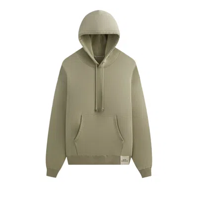 Pre-owned Kith 101 For Auralee Smooth Soft Hoodie 'seagrass' | Green | Men's Size L