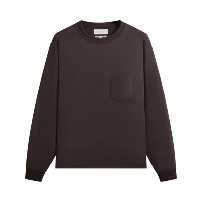 Pre-owned Kith 101 For Ssstein Oversized Pocket Tee 'kindling' | Brown | Men's Size S