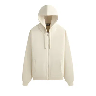 Pre-owned Kith 101 Lofty Fleece Williams V Hoodie 'article' | White | Men's Size L