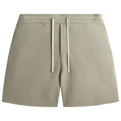 Pre-owned Kith 101 Micro Terry Jordan Short 'haze' | Tan | Men's Size S In Brown