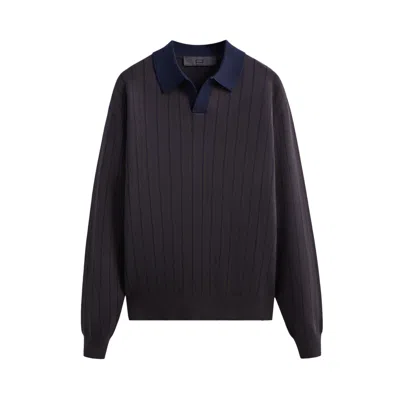 Pre-owned Kith 101 Nelson Collared Pullover 'chest' | Purple | Men's Size S