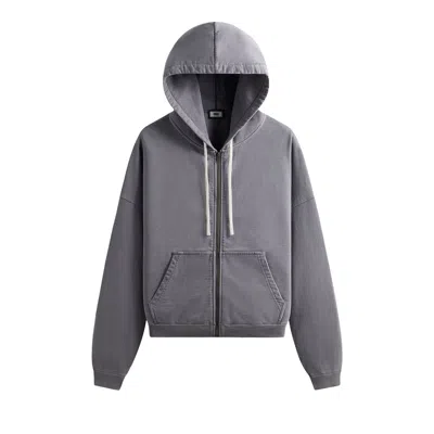Pre-owned Kith 101 Soft Brushed Terry Braxton Zip Hoodie 'influence' | Black | Men's Size M