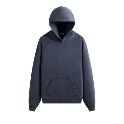 Pre-owned Kith 101 Sueded Fleece Wilder Hoodie 'torpedo' | Black | Men's Size Xs