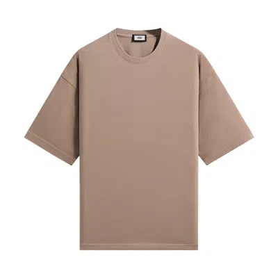 Pre-owned Kith 101 Sueded Jersey Bishop Tee 'factor' | Brown | Men's Size L
