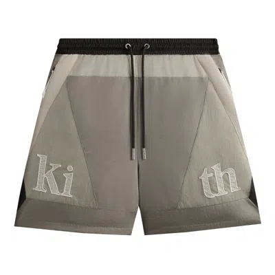 Pre-owned Kith 101 Washed Turbo Short 'astro' In Multi-color