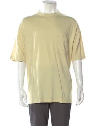 Pre-owned Kith 2023 Crew Neck T-shirt In Yellow