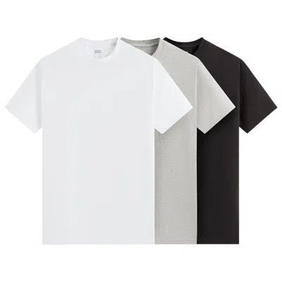 Pre-owned Kith 3-pack Undershirt 'white/heather Grey/black' | Multi-color | Men's Size S