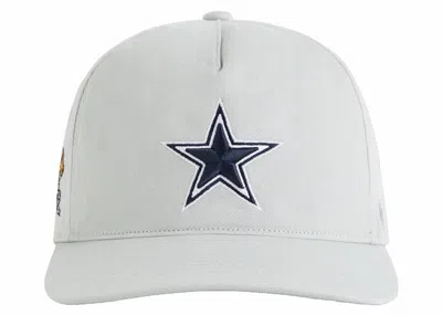 Pre-owned Kith 47 Dallas Cowboys Hitch Snapback In Ghost Grey